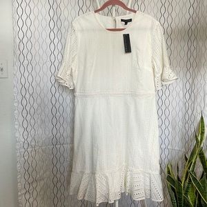 NWT Sz 16 Banana Republic Eyelet Dress